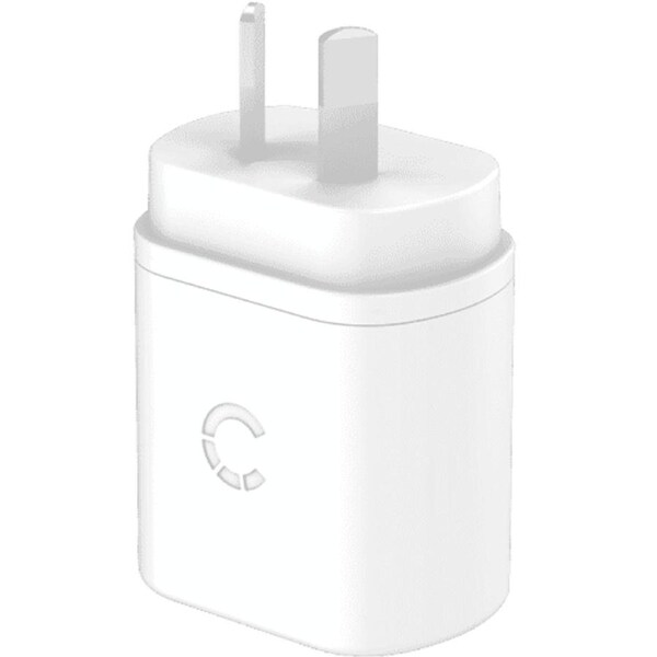 Cygnett 20W USB-C PD AC Wall Charger for iPhone and iPad - White