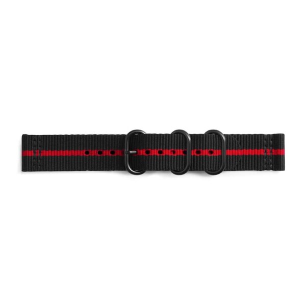 Samsung Premium Strap Black/Red - Gear Sport