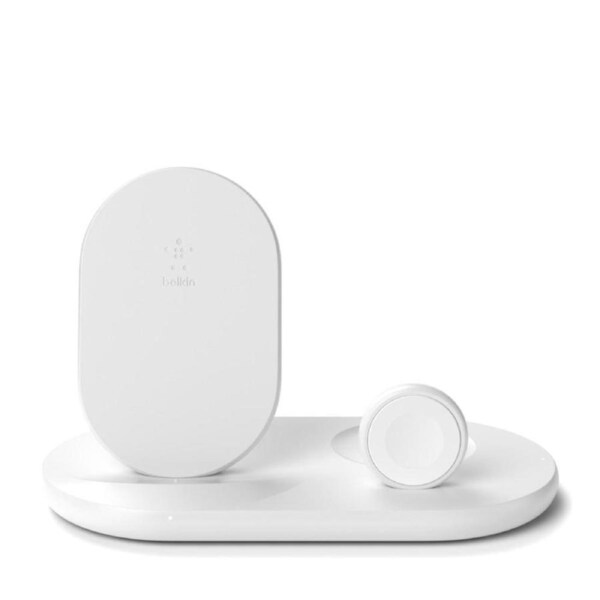 Belkin Boost 10W Charge 3-1 Wireless Charger - White