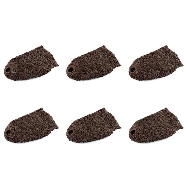 Formula Deluxe Cotton BROWN Pool Snooker billiard Table Pockets Nets Set