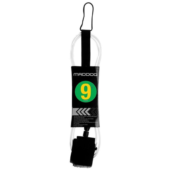 Maddog 9' Calf Leg Surfboard Shortboard Leash Ankle Strap Cord ...