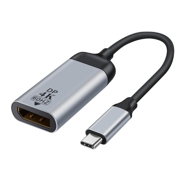 Astrotek Male USB-C To Female DP DisplayPort Adapter 15cm Cable Supports 4K 60Hz