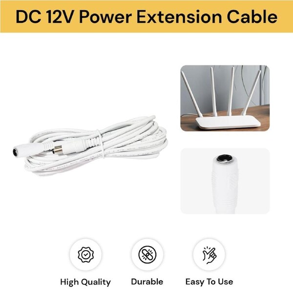 DC 12V Power Extension Cable