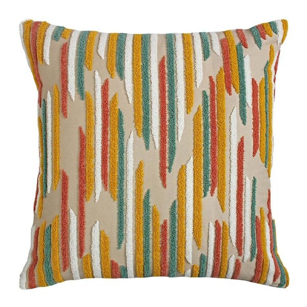 J. Elliot Gordon Square Cotton Cushion 50cm Home Lounge Decorative Pillow Pink