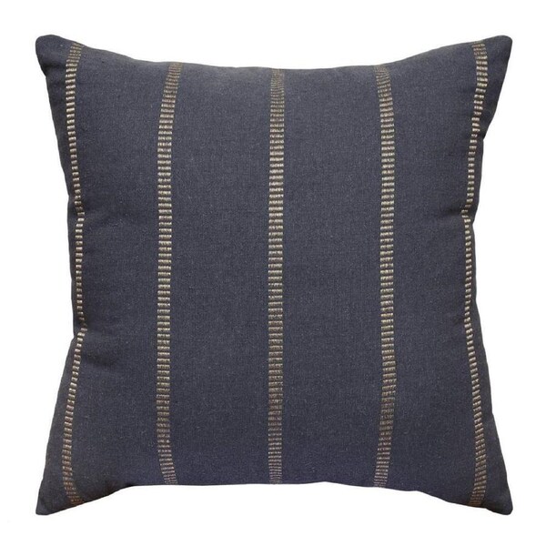 J. Elliot Cyrus Square Cotton Cushion 50cm Home Decor Pillow Charcoal/Sandstone