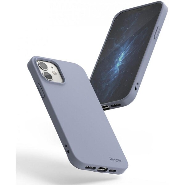 Ringke Air S iPhone 12 Mini Case Flexible TPU LAVENDER Gray