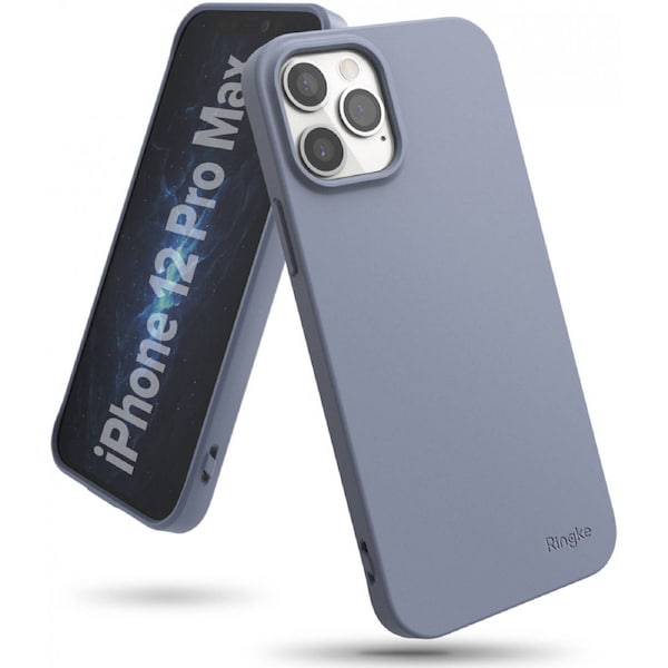 Ringke Air S iPhone 12 Pro Max Case Flexible TPU LAVENDER GRAY