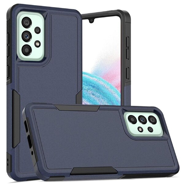 ZUSLAB Galaxy A53 5G Case Rugged Defender Protective Heavy Duty Shockproof Dustproof Cover for Samsung - Blue