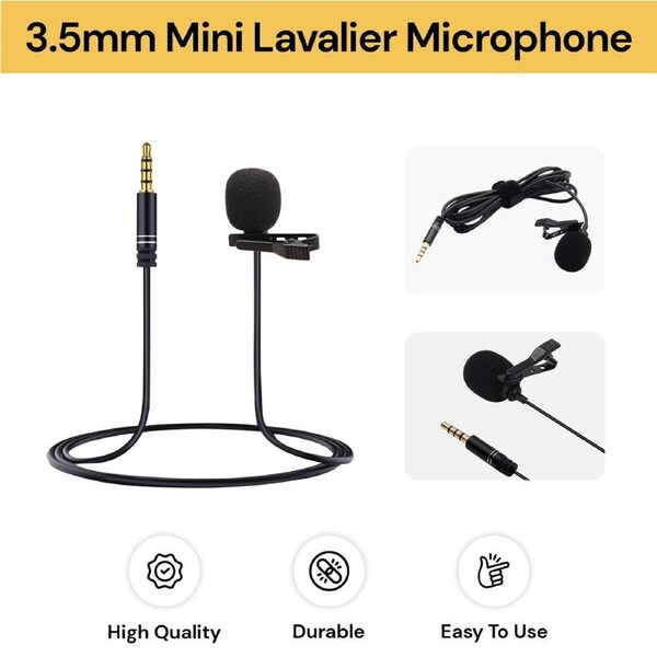 3.5mm Mini Lavalier Microphone