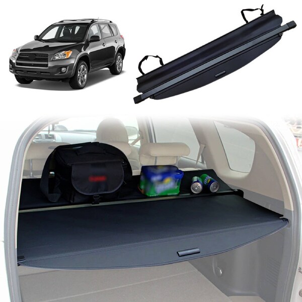 Retractable Car Trunk Shade Rear Cargo Security Shield Luggage Cover for Toyota Rav4 Rav 4 2006 2007 2008 2009 2010 2011 2012