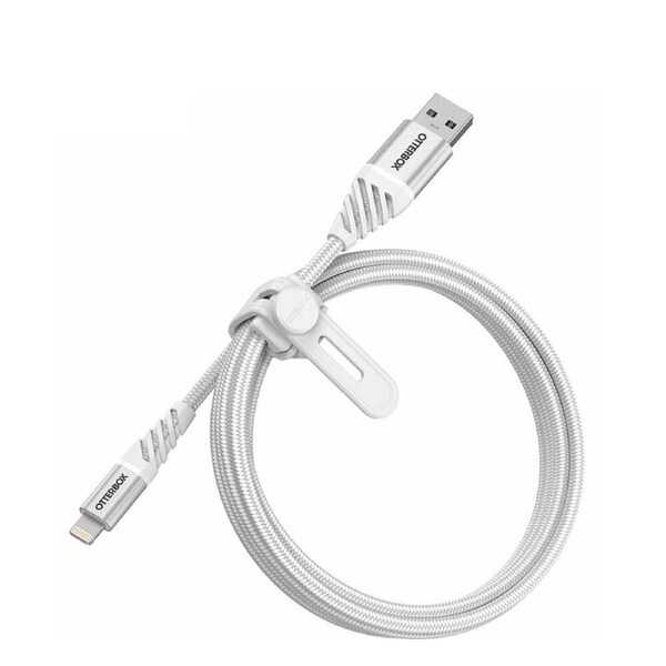 OtterBox Lightning to USB-A Data Transfer & Charging Cable 1M White 78-52640