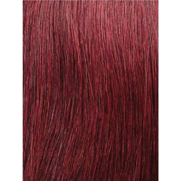 #99j Burgundy Red 18 Remy Clip In Human Hair Extension