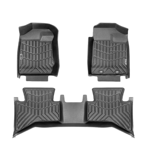 KIWI MASTER 3D TPE Car Floor Mats Liner Fit ISUZU D-MAX DMAX Dual Cab MY 2012~2020 JULY