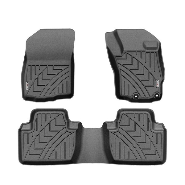 KIWI MASTER 3D TPE Car Floor Mats Liner Fit Mitsubishi Outlander ZG/ZH/ZJ/ZK/ZL MY 2007-2021