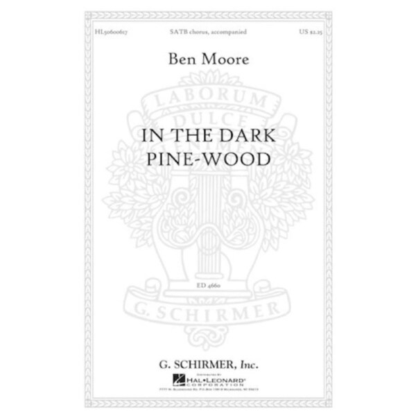 In The Dark Pine Wood SATB