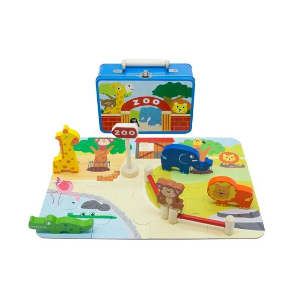 Kaper Kidz - Zoo Playset in a Tin