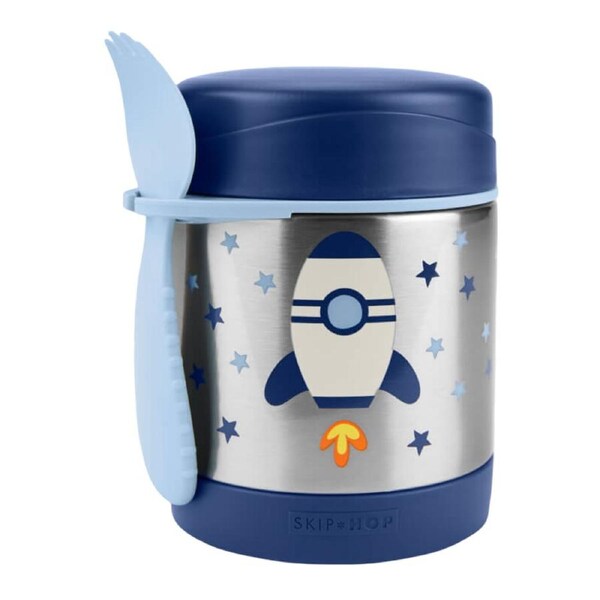Skip Hop Spark Style Insulated Food Jar - Rocket