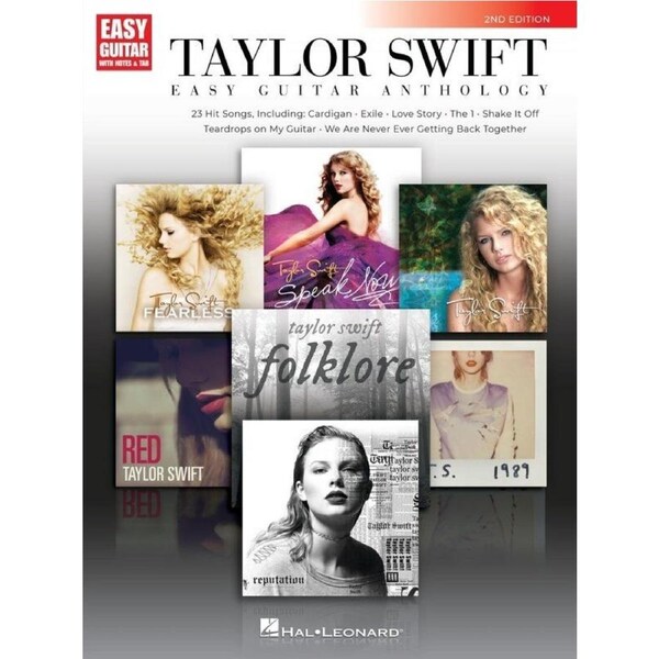 Taylor Swift Easy Guitar Anthology 2nd Edition Songbook