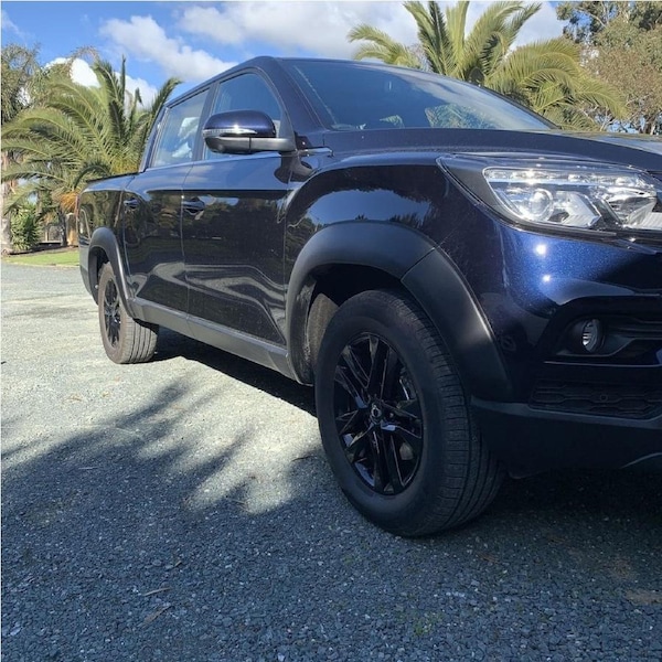 OEM Matte Black Fender Flares for SsangYong Musso 2018-2021