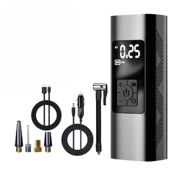 Portable Digital Display Electric Air Pump - Wireless Version 6000 mAh