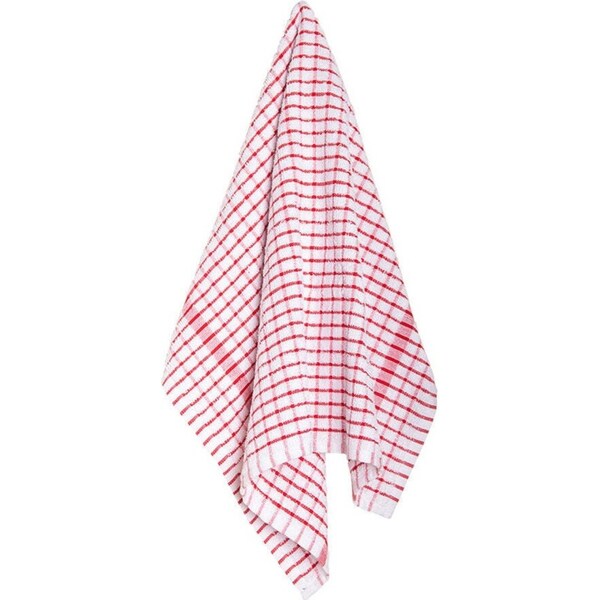 2PK J. Elliot Elly Tea Towels 45x65cm Cotton Absorbent Kitchen Dish Cloth Red