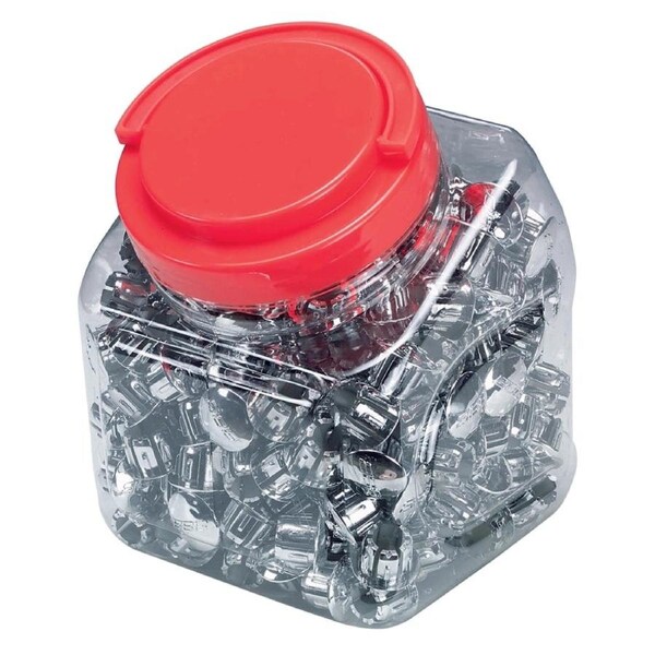 BBB Cycling Candy End Caps 250Pcs Box Silver - Silver Size -