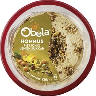 Obela Hommus Dip With Pistachio Lemon Dukkah