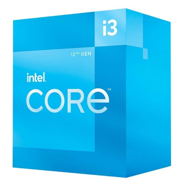 Intel Core i3 12100 Processor, LGA 1700, 3.3GHz/4.3GHz, 4 Cores, 8 Thread CPU [BX8071512100]