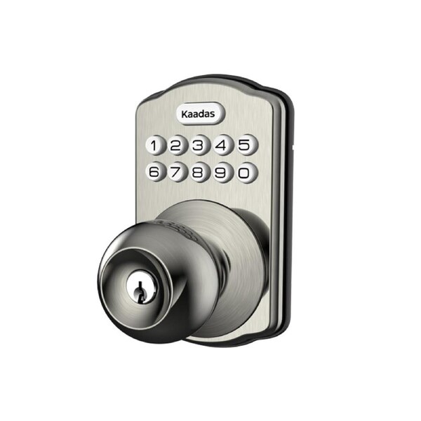 Kaadas KS03 Electronic Deadbolt Lock Satin Nickel
