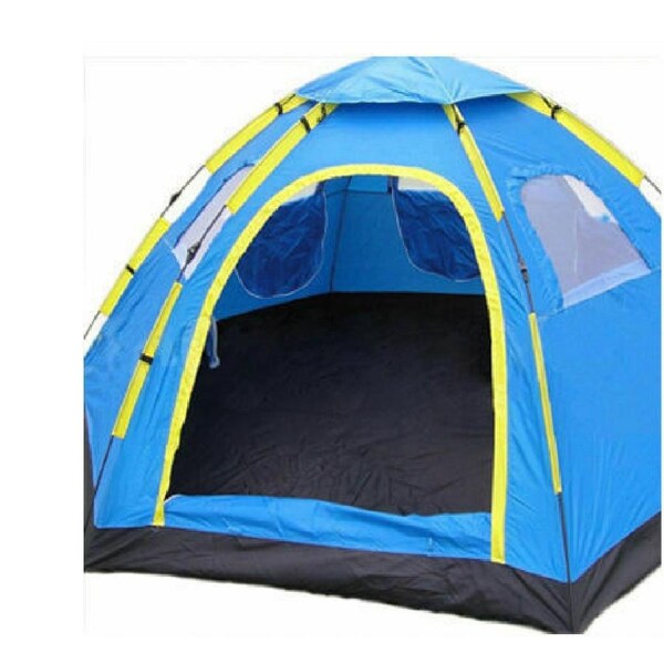 6 PERSON INSTANT POP UP CAMPING TENT SETS UP IN SECONDS HIKING CAMPING FISHING