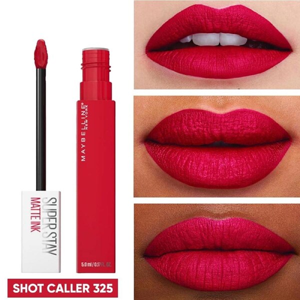 Maybelline Superstay Matte Ink Liquid Lipstick Spiced Up - 290 shot caller