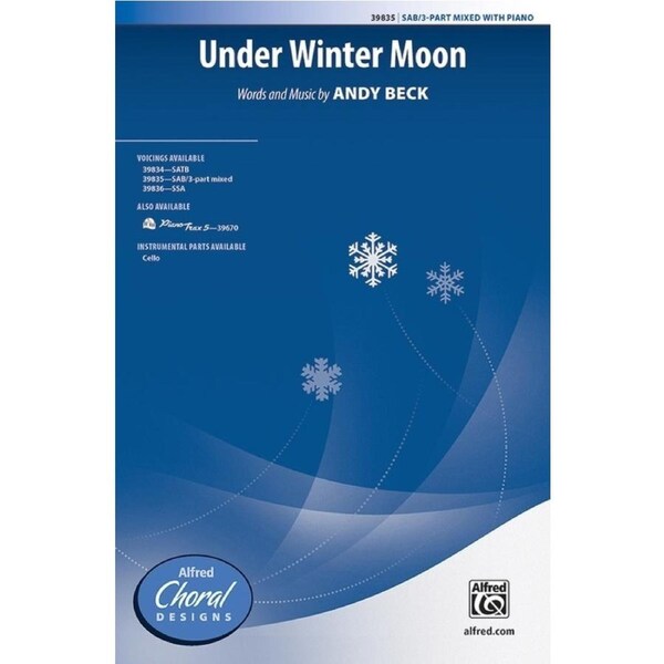 Under Winter Moon Sab/3 Part Mixed