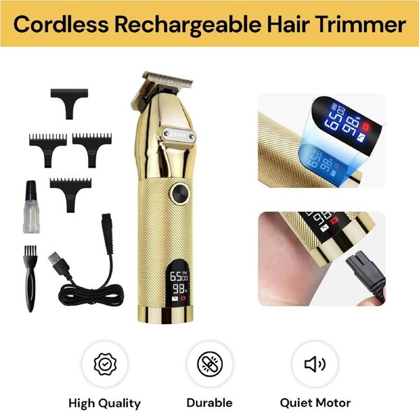 Cordless Rechargeable Hair Trimmer