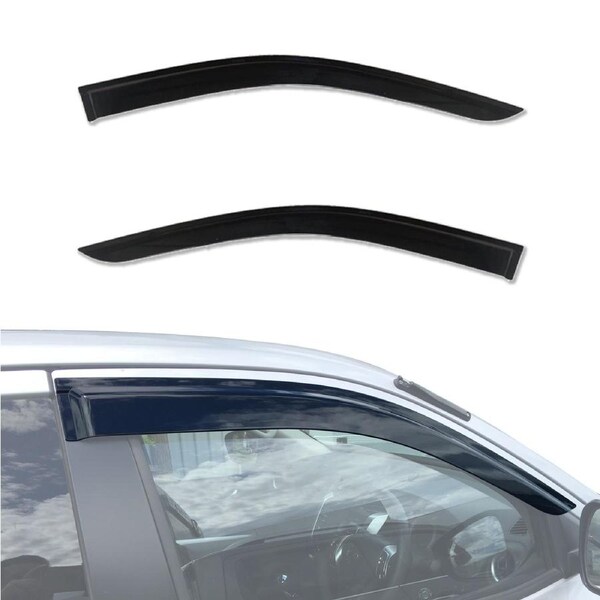 Injection Weather Shields for Nissan Navara NP300 D23 Extra Cab 2015-Onwards