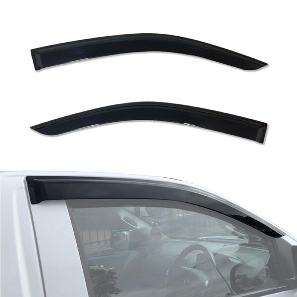 Injection Weather Shields for ISUZU D-MAX DMAX Single / Extra Cab 2012-2020