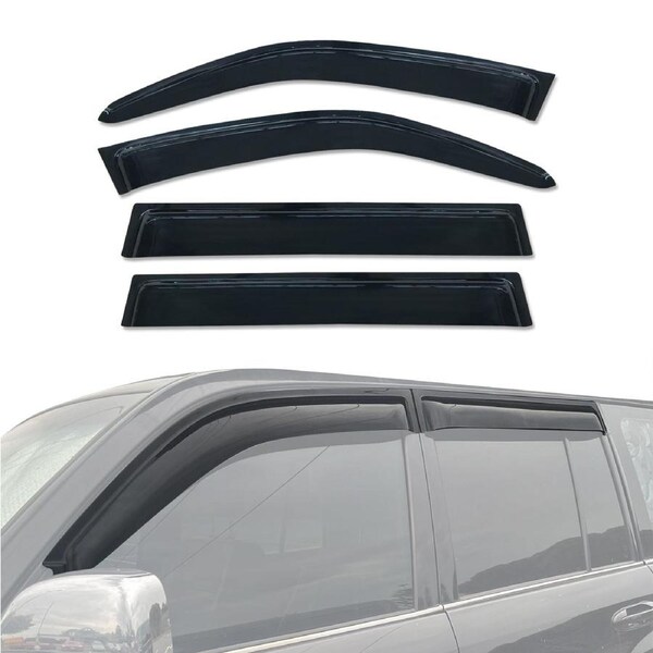 Weather Shields for Toyota Land Cruiser 100 105 1998-2007