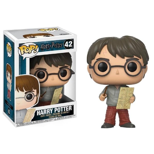 Pop! Vinyl Harry Potter Harry w/Marauders Map #42 Figurine Collectable Toy 3y+