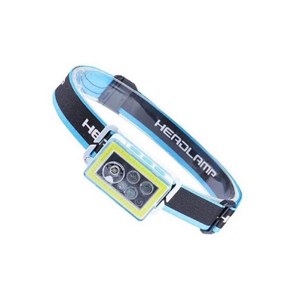 Led Rechargeable Camping Hiking Headlamps Torches-Blue