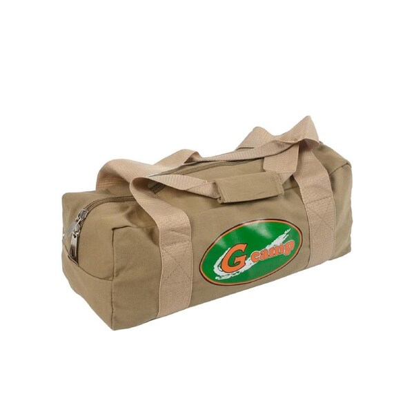 Camping Tool Canvas Carry Bag Mens Storage, 12 L Small Trailer 4WD Carrier Travel Shoulder Strap Carrying Tent Peg Rope All Backpack Utility Tools