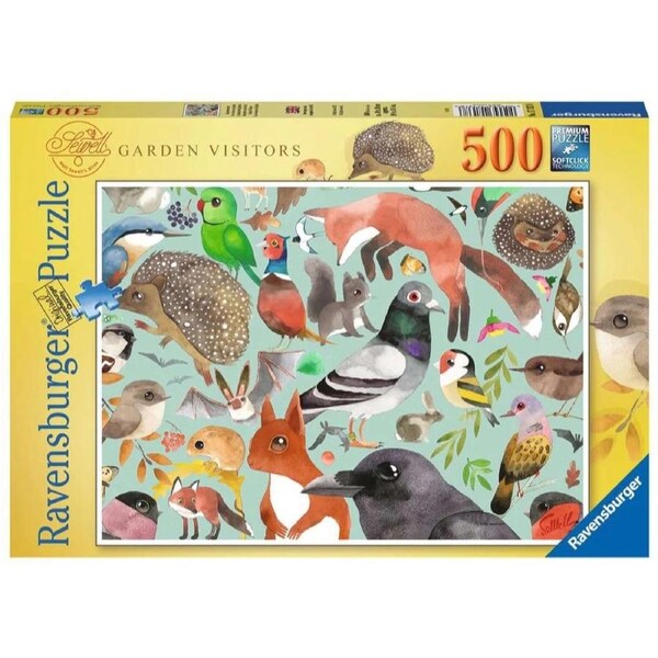 Ravensburger - Garden Visitors Puzzle 500 Piece