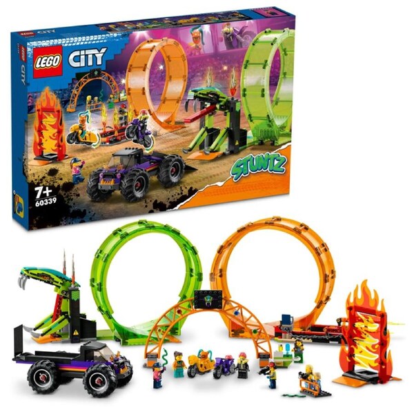 LEGO 60339 Double Loop Stunt Arena - City Stuntz