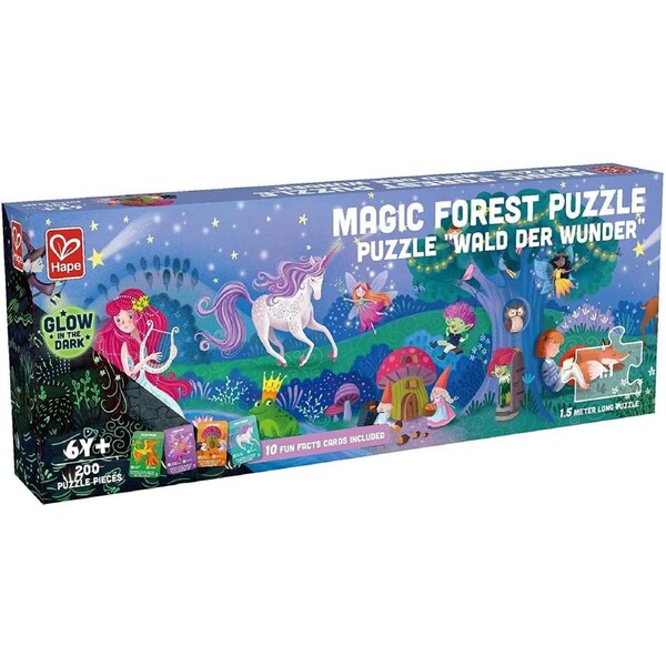 Hape - Magic Forest Puzzle 200pc