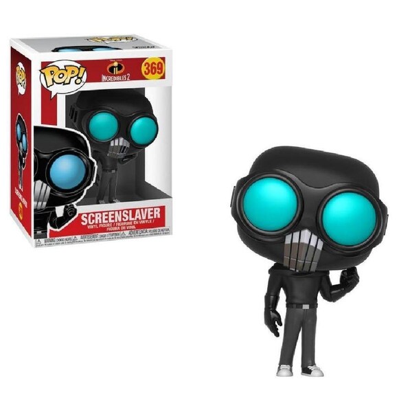Pop! Funko Vinyl Incredibles 2 Screenslaver #369 Figurine Collectable Toy 3y+