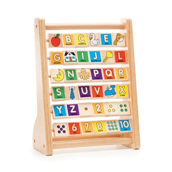 Melissa & Doug Classic Toy - ABC-123 Abacus