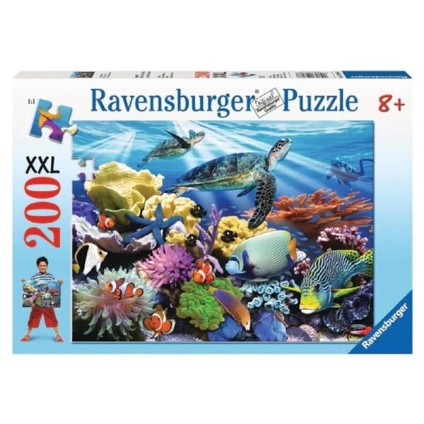 Ravensburger Puzzle 200pc XXL - Ocean Turtles