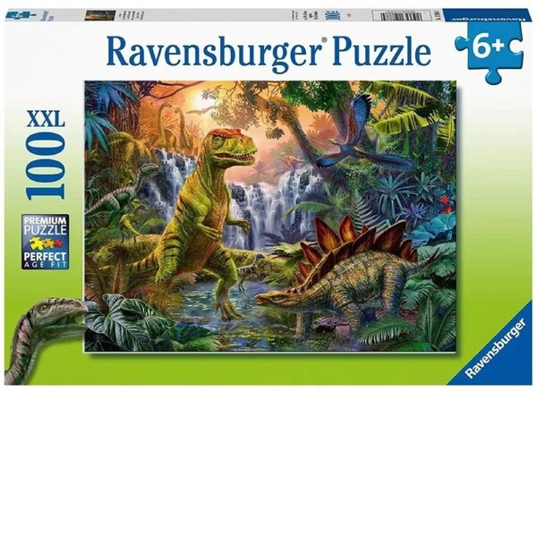 Ravensburger Puzzle 100pc XXL - Dinosaur Oasis
