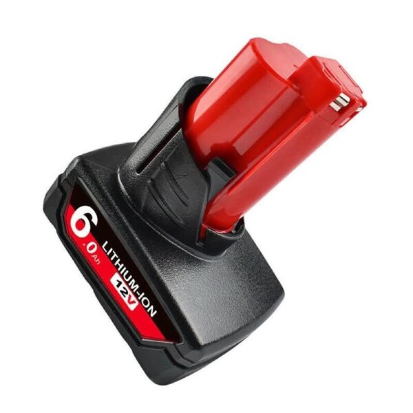 Tavice Milwaukee M12 Compatible 6.0Ah Li-ion Battery For Milwaukee M12 48-11-2440 48-11-2412 48-11-2402 Tools