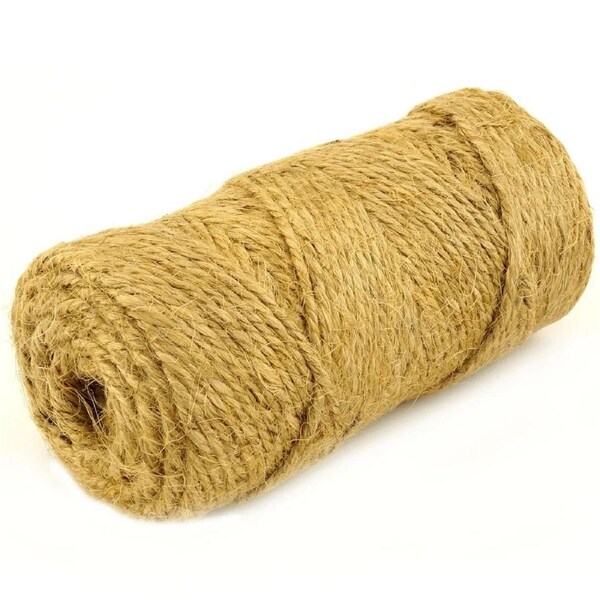 Twine Jute String Natural Strong for Craft Gift Wrapping Parcel Garden