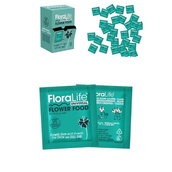 Cut Flower Food x30 Bags Floralife Universal Sachets