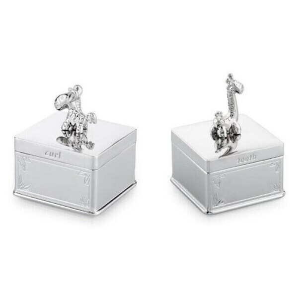 Whitehill Baby - 1st Tooth & Curl Box - Safari Set of 2